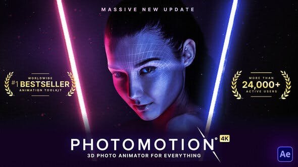 Videohive - Photomotion – 3D Photo Animator (6 in 1) 13922688 - Project for After Effects