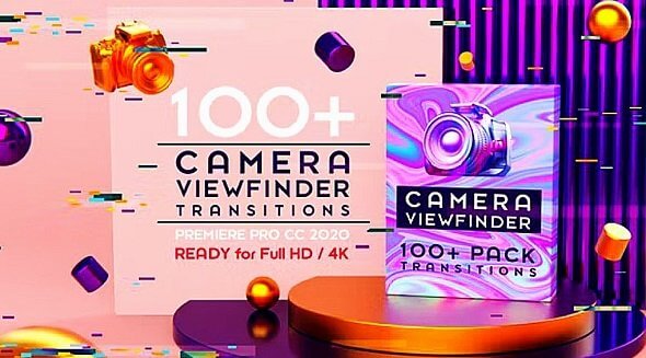 Camera Viewfinder Transitions Pack 100+ 7632823 - Premiere Pro Templates
